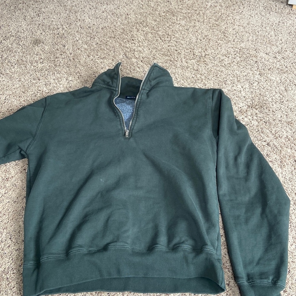 brandy melville quarter zip
